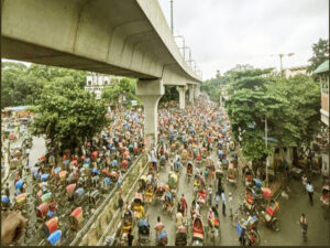 গণঅভ্যুত্থানে রিকশাওয়ালাদের অংশগ্রহন