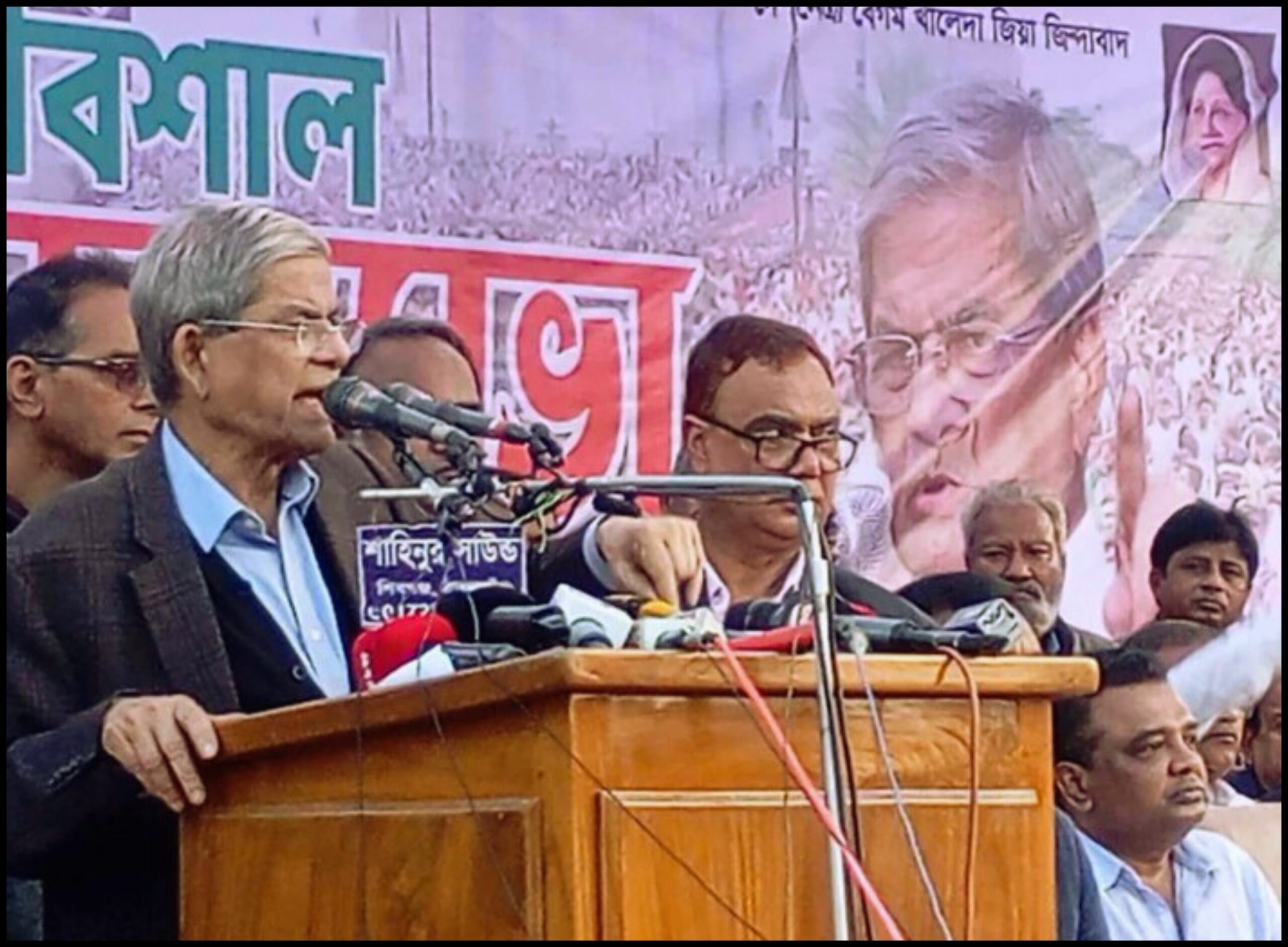 নতুন বাংলাদেশ গড়তে চাই: মির্জা ফখরুল