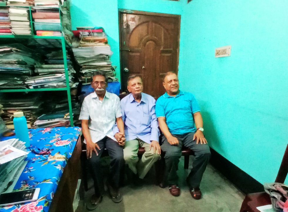 বীর মুক্তিযোদ্ধা ও সাংবাদিক এসকে মজিদ মুকুল, নজমুল হক নান্নু ও শহীদ খন্দকার